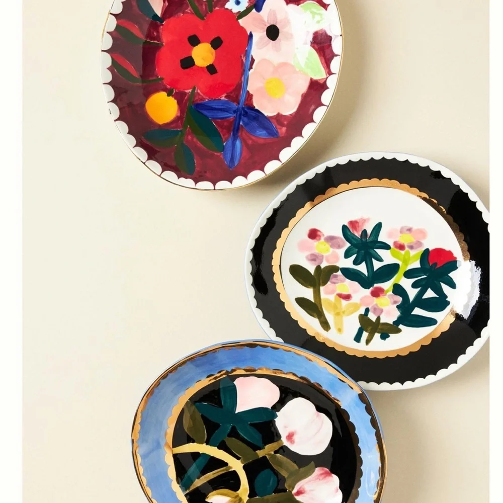 Francesca Kaye Floral Atelier Dessert Plate
